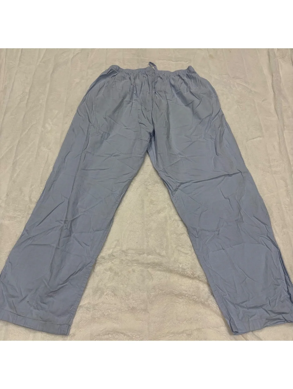 Polo Ralph Lauren Preppy Light Blue Cotton Sleepwear Pants Men's Large 36-38